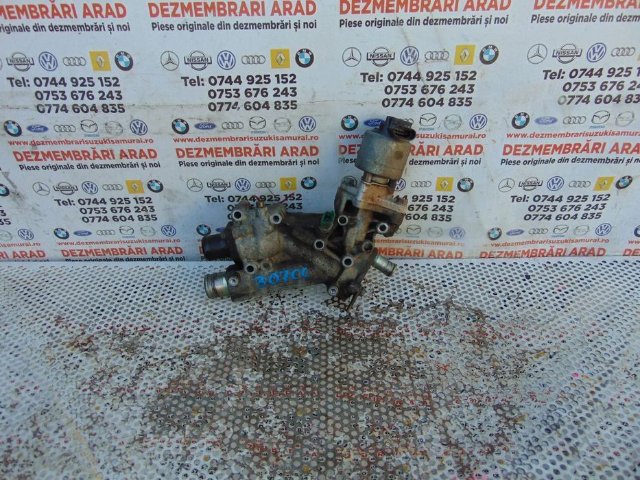 Carcasa corp Termostat Peugeot 307 2.0 benzina cod 9635696080 citroen c5