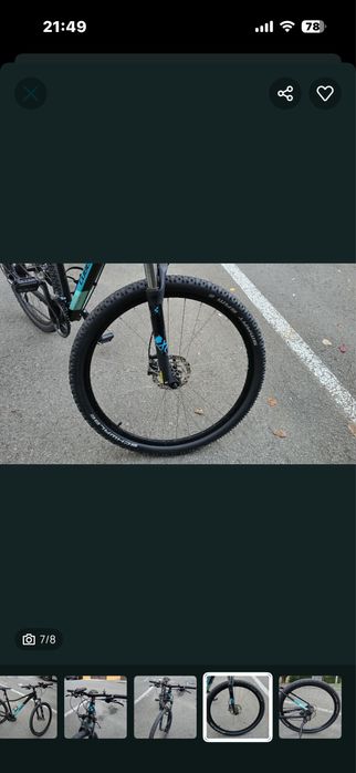 Bicicleta Cube 29’