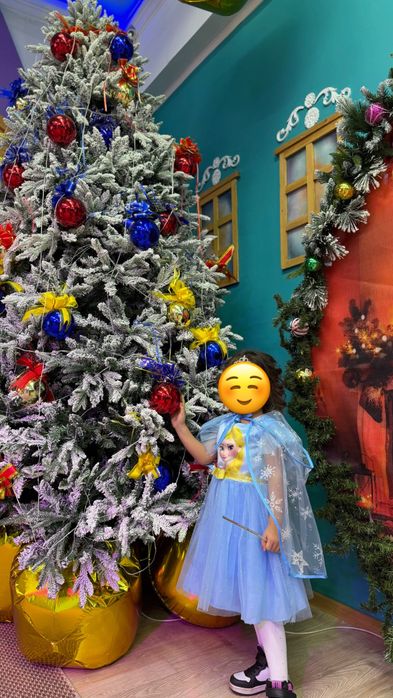 Платье эльза дял девочек