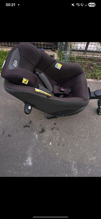 Scaun auto
Scaun auto Graco rotativ 360 Turn2Me i-Size Heather, folosi