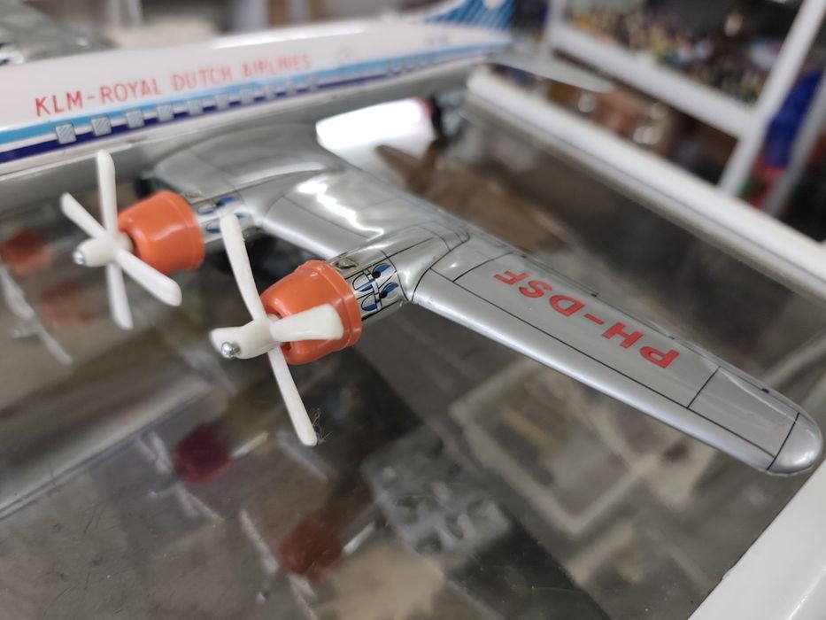 Ламаринена играчка самолет DAIYA TERAI TOYS CO. JAPAN