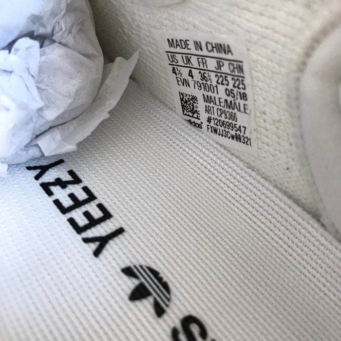Adidasi Yeezy 350 V2 White Albi