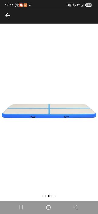 vand saltea gonflabila pt gimnastica 400x100x20