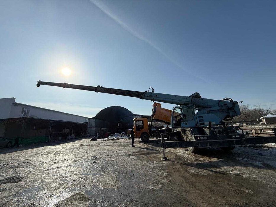 Автокран 25т DEMAG Аренда Кранов Услуги Автокрана в Таразе