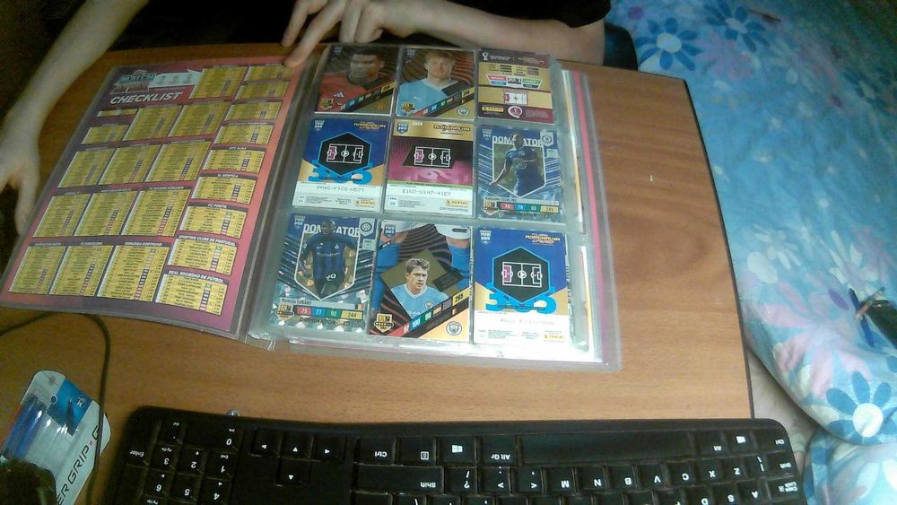 Colectie cartonase fotbal Topps si Match Attax,sezonul 22/23 si 23/24