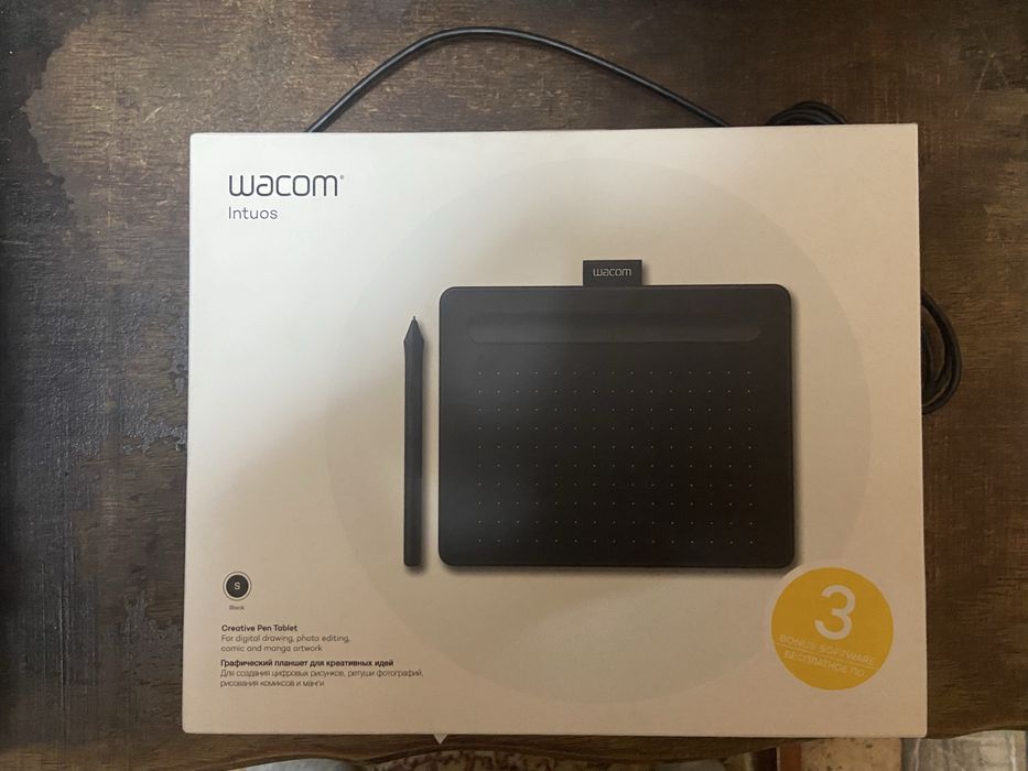 Продам графический планшет Wacom Intuos S