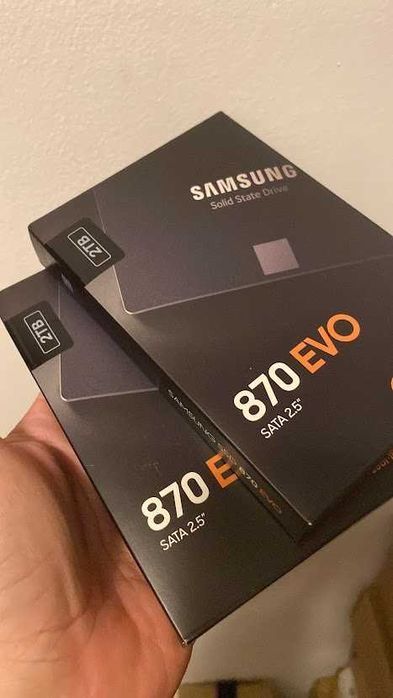 SSD intern 2.5" SATA SAMSUNG 870 EVO 1TB/2TB | Nou Sigilat