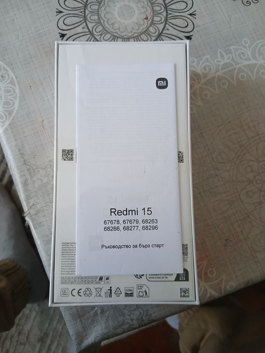 Телефон редми 15 128 гб.чисто нов