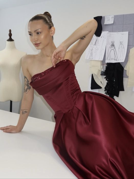 Корсетное платье от ателье Embark