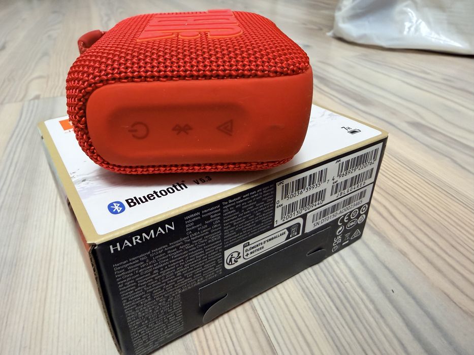 Boxa portabila JBL Go 4 rezistenta la apa, Bluetooth, compacta, NOU