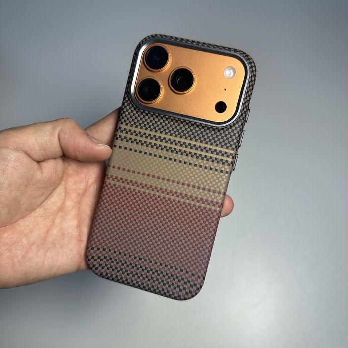 Чехол для iPhone 17 pro/ 17 Pro Max (Aramid Fiber)