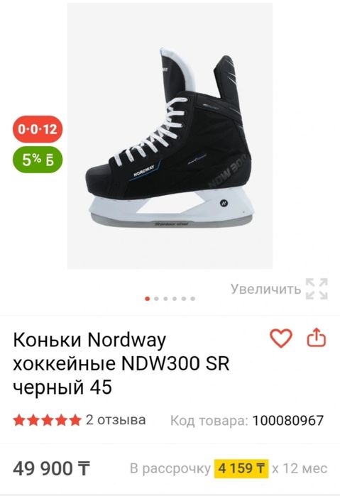 Профессиональные коньки NORDWAY NDW300 SR