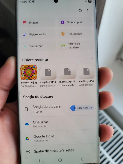 Display cu rama Samsung Galaxy S23 Ultra original, cu rama, fisurat