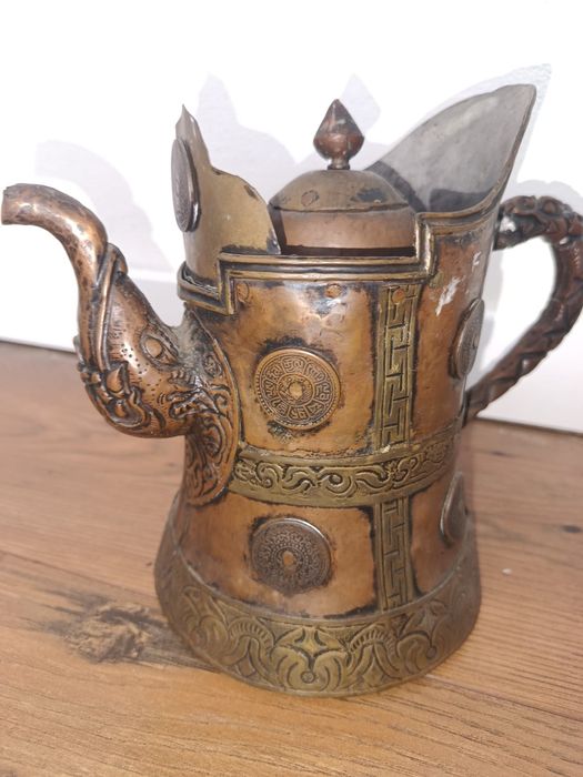 Ulcior/ceainic tibetan din cupru