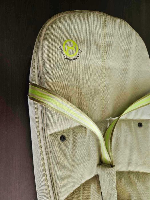 Cybex Cocoon S, кош за новородено, цвят Nature Green