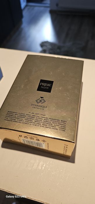 Parfum arăbesc prime noir și nautical