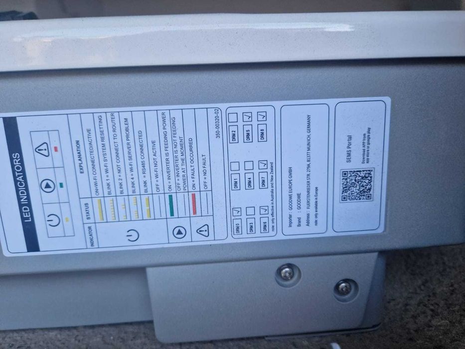 Invertor Goodwe trifazat GW8K-DT