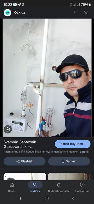 Svarka xizmati сварщик услуга резак ишлари