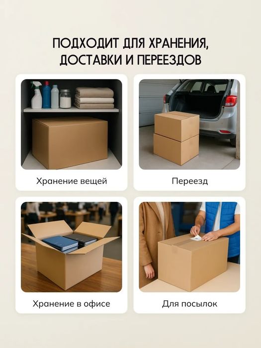 Каробка для переезда 60×40×40см