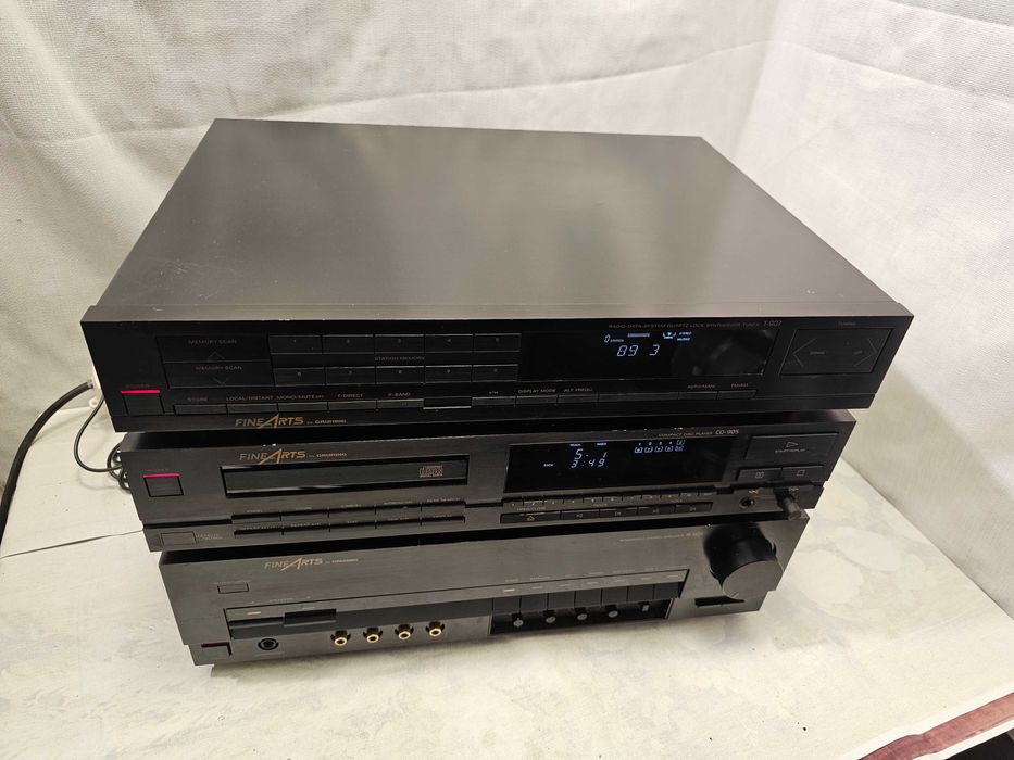 Linie audio Finearts T-907 CD-905 A-904 RC-900