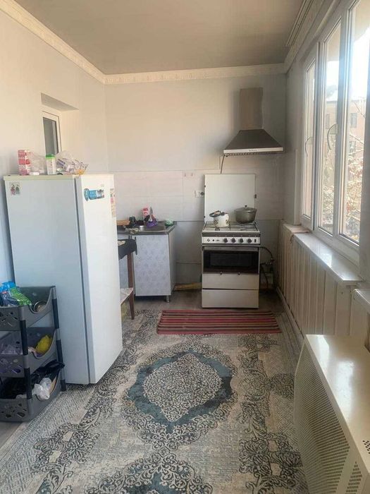 2х комнатная квартира переделанный 3х,6м балконом,кирпичный,Гагарина.