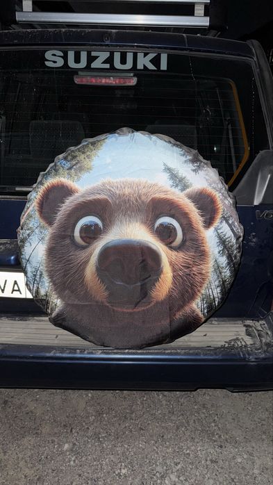 Чехол на запасное колесо с рисунком