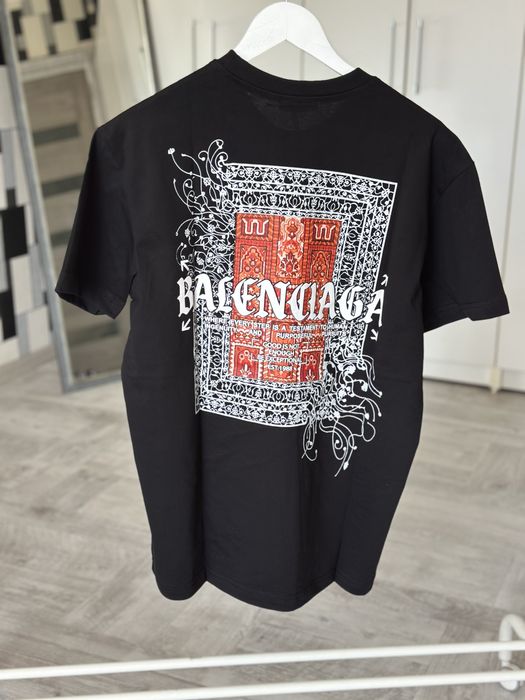 Tricou Balenciaga bandana