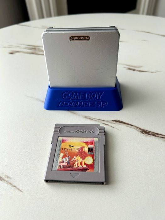 Nintendo game boy advance SP + joc lion King