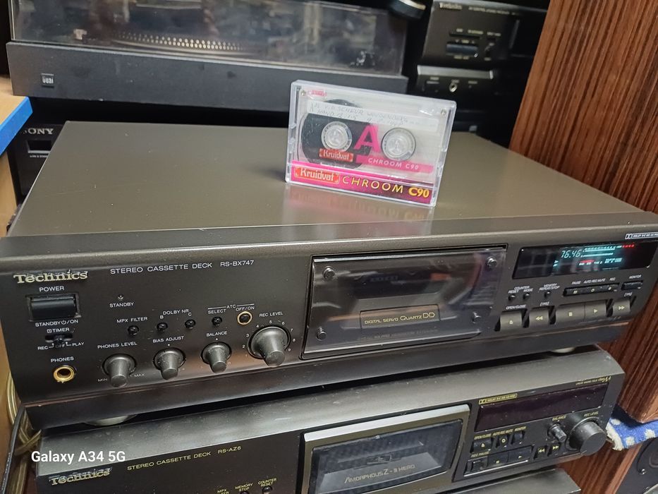 Technics rs bx747 stereo deck oldschool japan