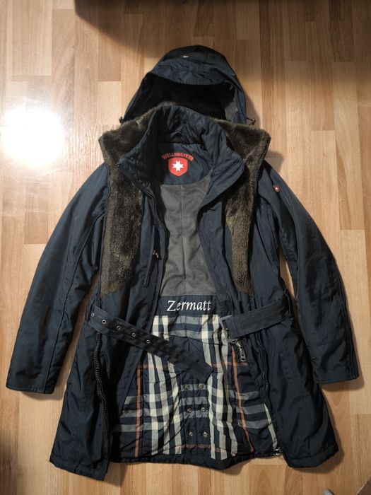Parka dama iarna Wellensteyn Zermatt original,bleumarin -XS (36)