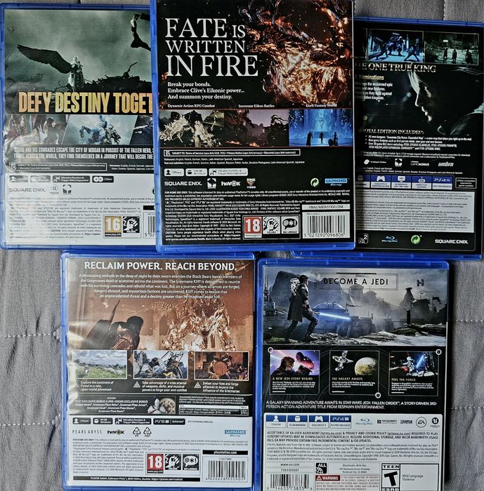 Продам игры PS5 и PS4 
Обмен не интересует