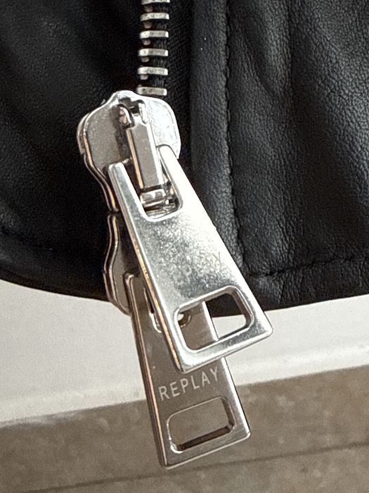 Geacă Piele Naturală REPLAY „Dark Days” Ediție Limitată Damă • Made in Italy • Mărimea S • Stare Top!