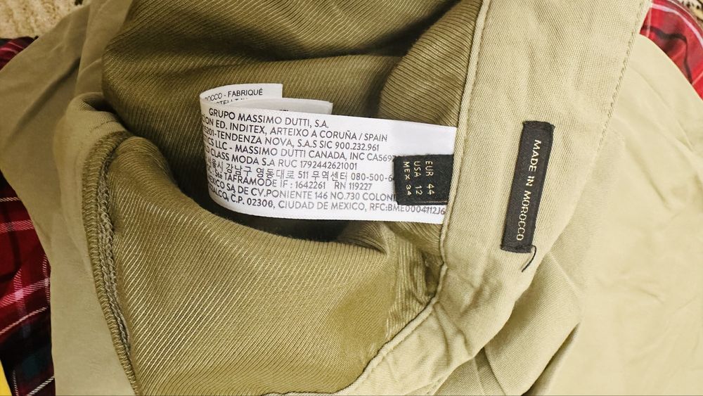 Брюки Massimo Dutti, Платье Emporio Armani