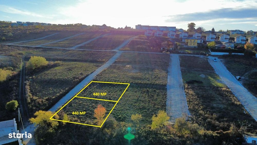 Vand teren intravilan, 440 m Visan- 300 m de TLT