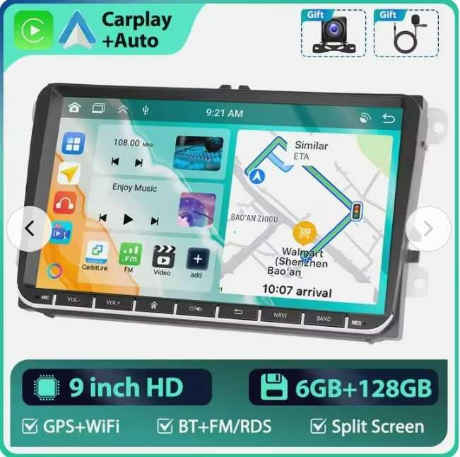 Navigatie dedicata VW Passat B6 B7 2005 - 2015