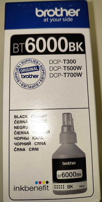 Refill cerneala Brother BT6000BK, DCP-T300, DCP-T500W, DCP-T700W