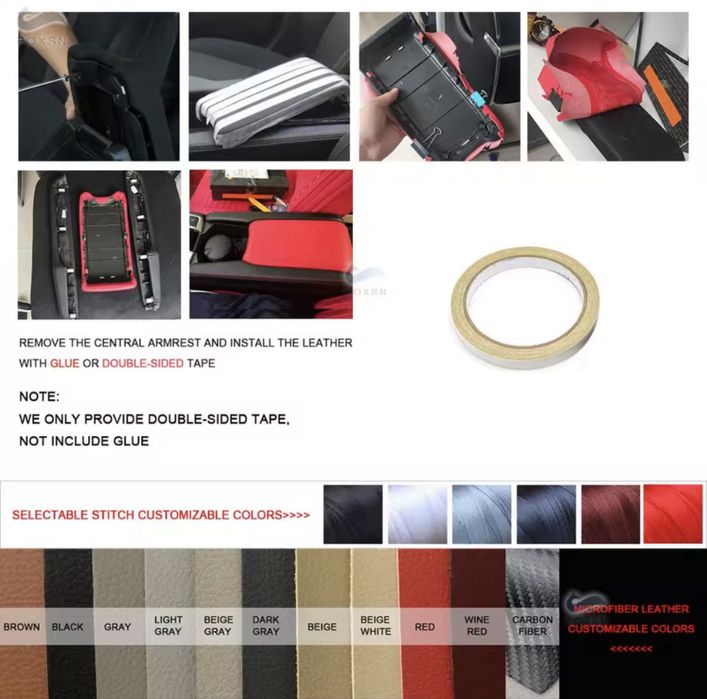 Piele cotiera BMW E46 bej inchis