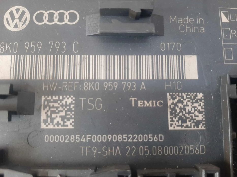 calculator modul usa stanga fata  audi a4 b8 8k 8k0959793a