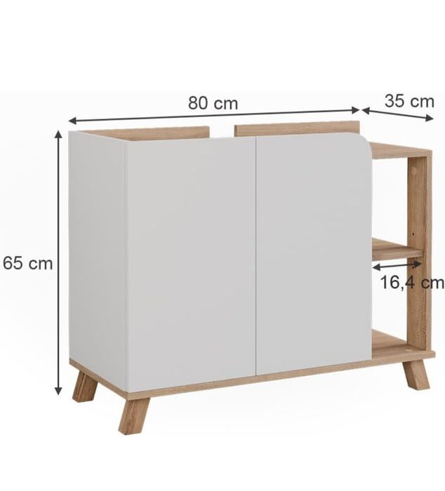 Шкаф за подмивка Vicco 80cm 9000