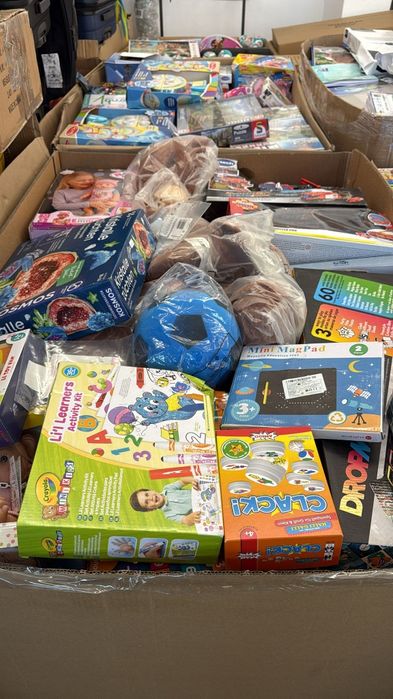 Евробокс палет с играчки