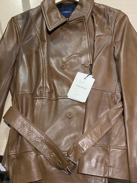 Jacheta de damă din piele fină