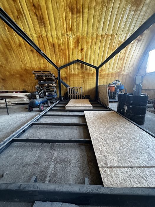 Метало каркас домика 6х3