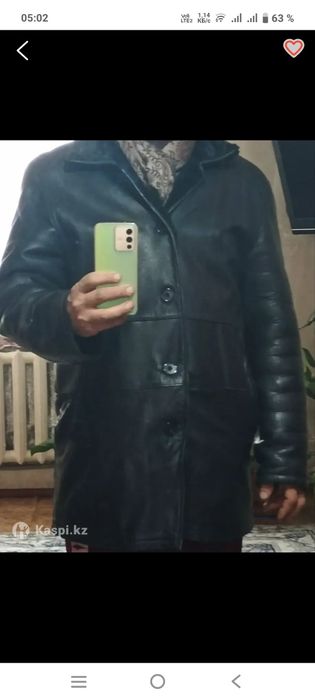 Продам натуральную кожанную дубленку