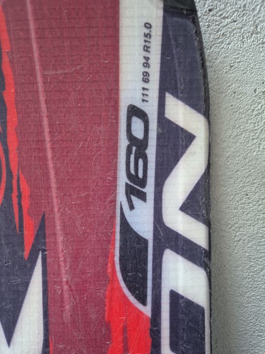 Schiuri Ski Salomon Aeromax S Hybrid 160 Cm + legaturi