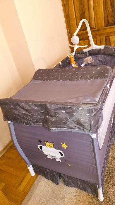 Бебешка кошара Lorelli 2 нива + МАТРАК