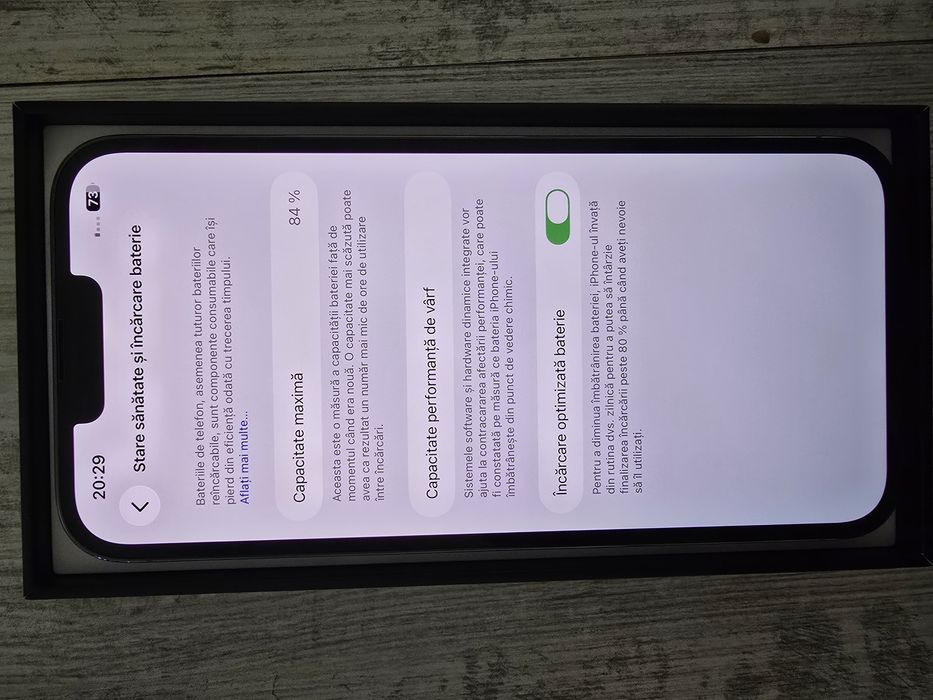 Iphone 13 pro max 256Gb  Baterie 84