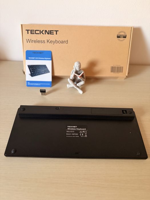 Tastatură wireless TeckNet – te ajută să nu stai cu ochii lipiți de ecran