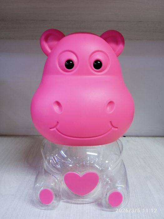 Копилка детская бегемот