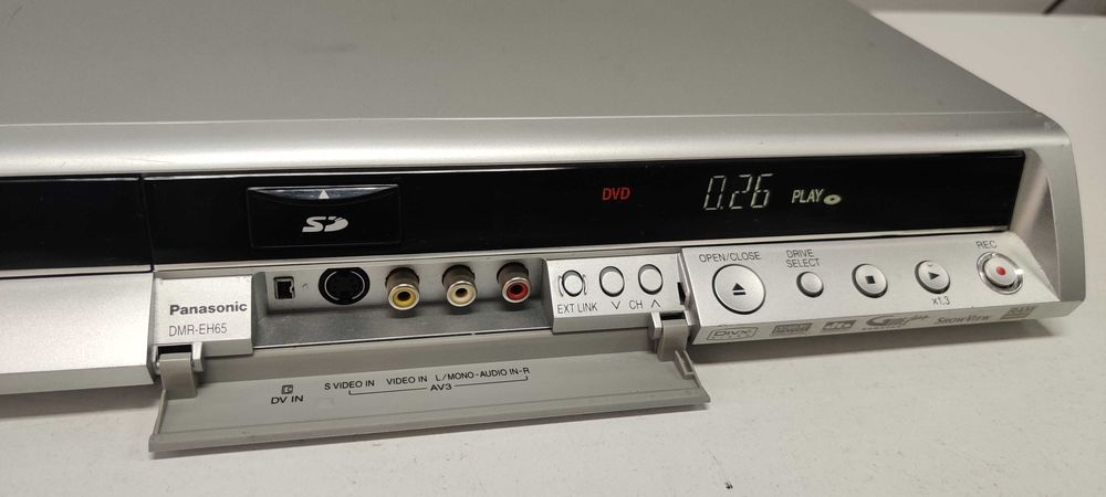 Panasonic DMR EH 65 video player recorder hdd 250 gb telecomanda