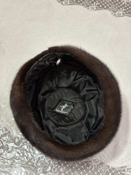 Норка шапка для женщин